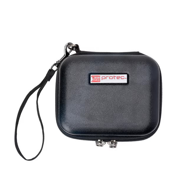 TRUMPET MOUTHPIECE CASE - MICRO ZIP, 4-PIECE (BLACK)