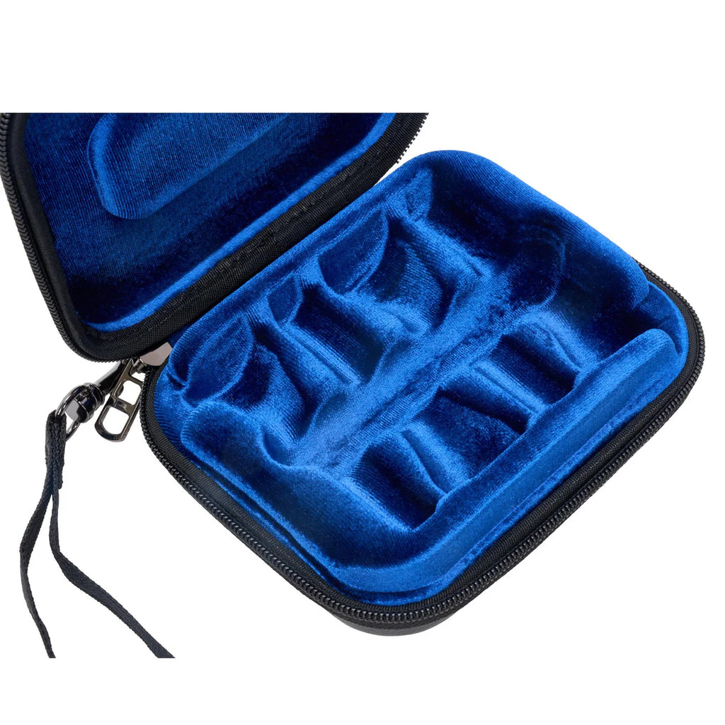 TRUMPET MOUTHPIECE CASE - MICRO ZIP, 4-PIECE (BLACK)